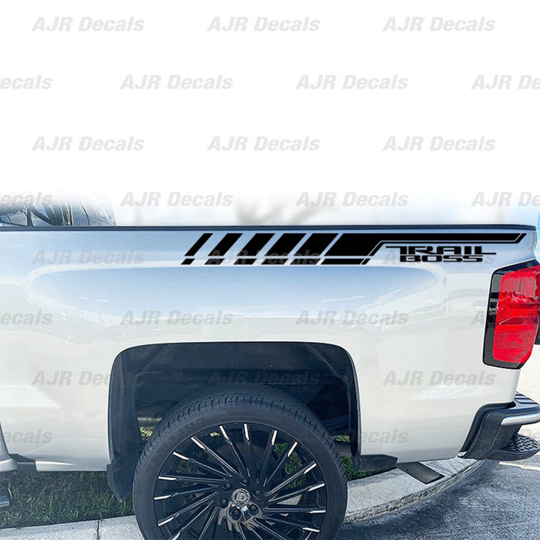 Colorado Trail Boss Decals Fits Truck Chevrolet Colorado Etsy
