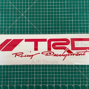 TRD Racing Development Decals Fits Toyota Tacoma Tundra Bedside Truck ...