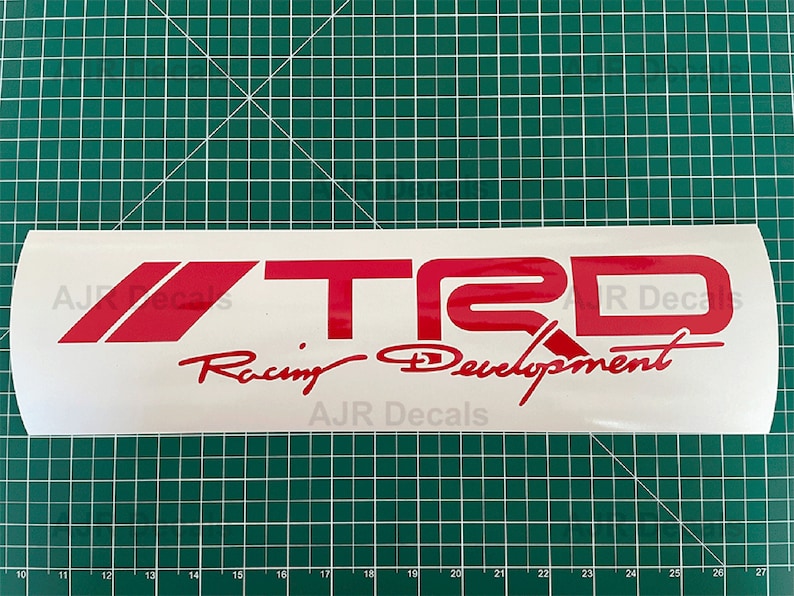 TRD Racing Development Decals Fits Toyota Tacoma Tundra Bedside Truck ...