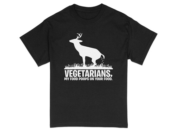 Vegan T-Shirt / Cool Vegetarian Food Tee Vegan T-Shirt / Cool Vegetarian Food Tee