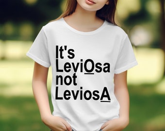 È LeviOsa non LeviosA Granger Funny Kids Novità T-shirt stampata Slogan