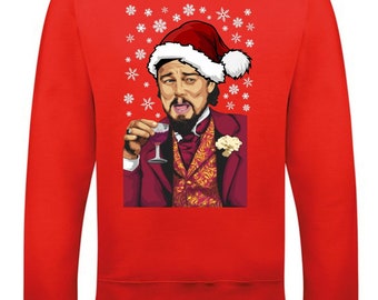 Leo meme christmas sweater hotsell