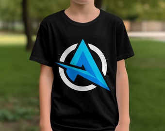 Ali A Gamer Fan Icon T-shirt imprimé avec slogan pour enfants