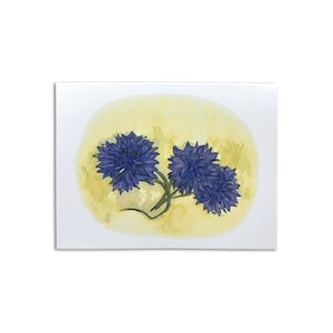 Sapphorica Creations- Cornflower Art Card
