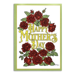 Sapphorica Creations - Carte d'art de la fête des mères