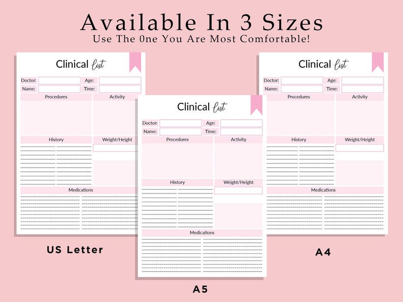 PRINTABLE Nursing Student Planner Nursing School Planner - Etsy