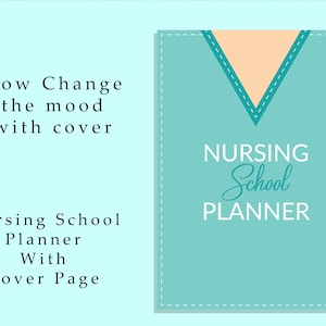 PRINTABLE Nursing Student Planner, Nursing Notes, Nursing Study Plan ...
