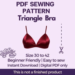 BH Schnittmuster |  Größe 30-42 |  Sofortdownload | Einfaches digitales PDF