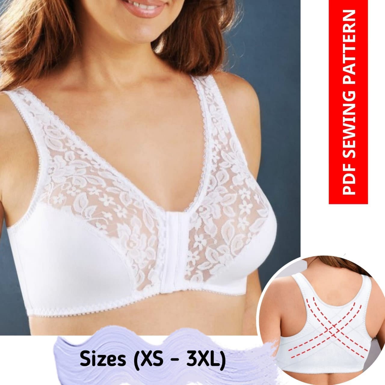 6 Pieces Adult Wireless Full Cup No Padding Wire Free Bra B-D (34B) at   Women's Clothing store