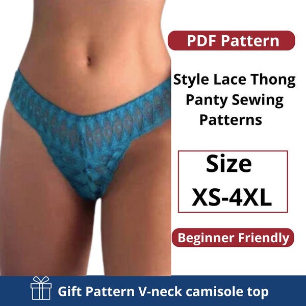 Thong Sewing Patterns Etsy