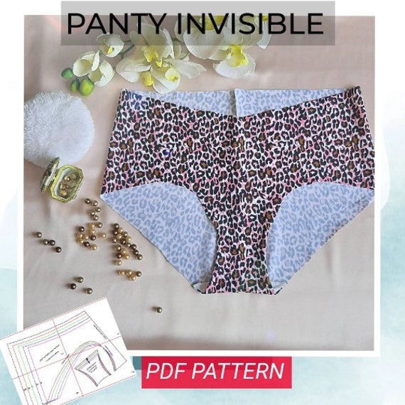 Seamless Panty Pattern Size S 4XL 