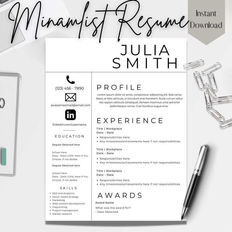 Executive Resume Cv Professional - Il 794xN.4128654303 9x0c