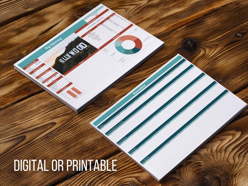 Trip Planner Ipad Digital Travel Planner Goodnotes Etsy