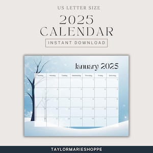 Calender Preschool  | Editable Calendar | Classroom Calendar | Home School Calendars | Homeschool Printable | Nursery Wall Art
