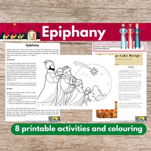 Wise Men And Epiphany Activities Christian January 6th Celebration Kids Worksheets Three Kings Day Activity Pages Printable Magi Bible Craft