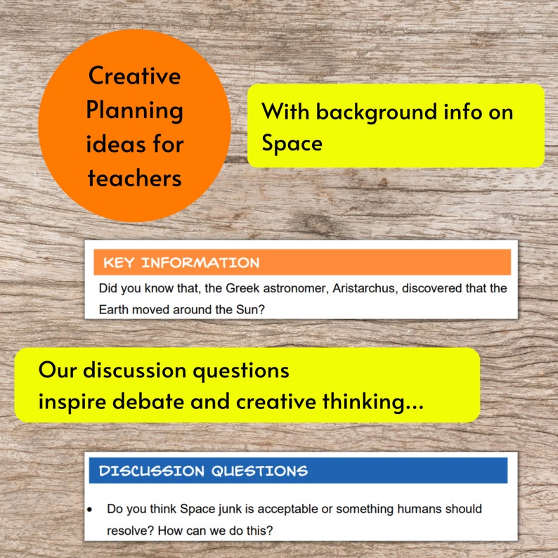 Space Digital Teacher Medium Term Planning & Printable Etsy UK