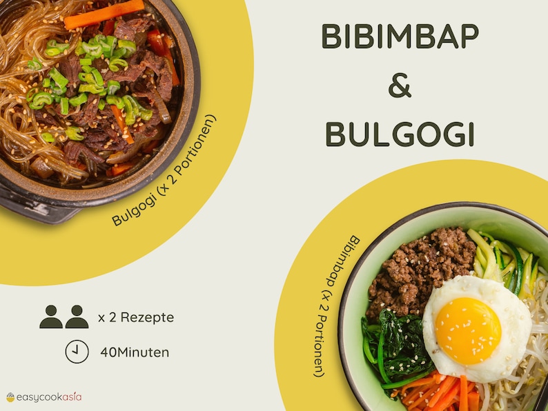 DIY Korean Cooking Set, Bibimbap & Bulgogi