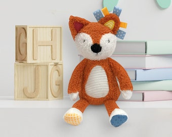 Sensory Fox - Snuggables Plush Toy