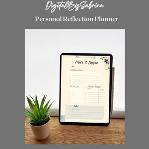 Self-Care Journal, Mindfulness journal, Fitness Planner, Therapy Journal, GoodNotes Notebook, Gratitude Journal, Affirmation Journal, Health