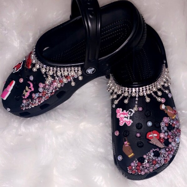 bling crocs