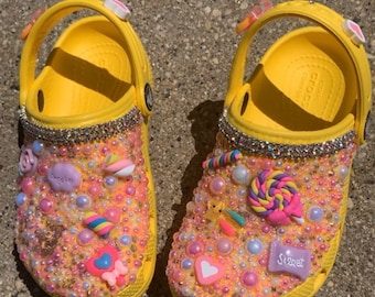 Kids Crocs Full Bling