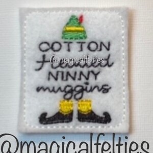 FELTIE PRECUT Elf Hat Shirt Cotton Headed