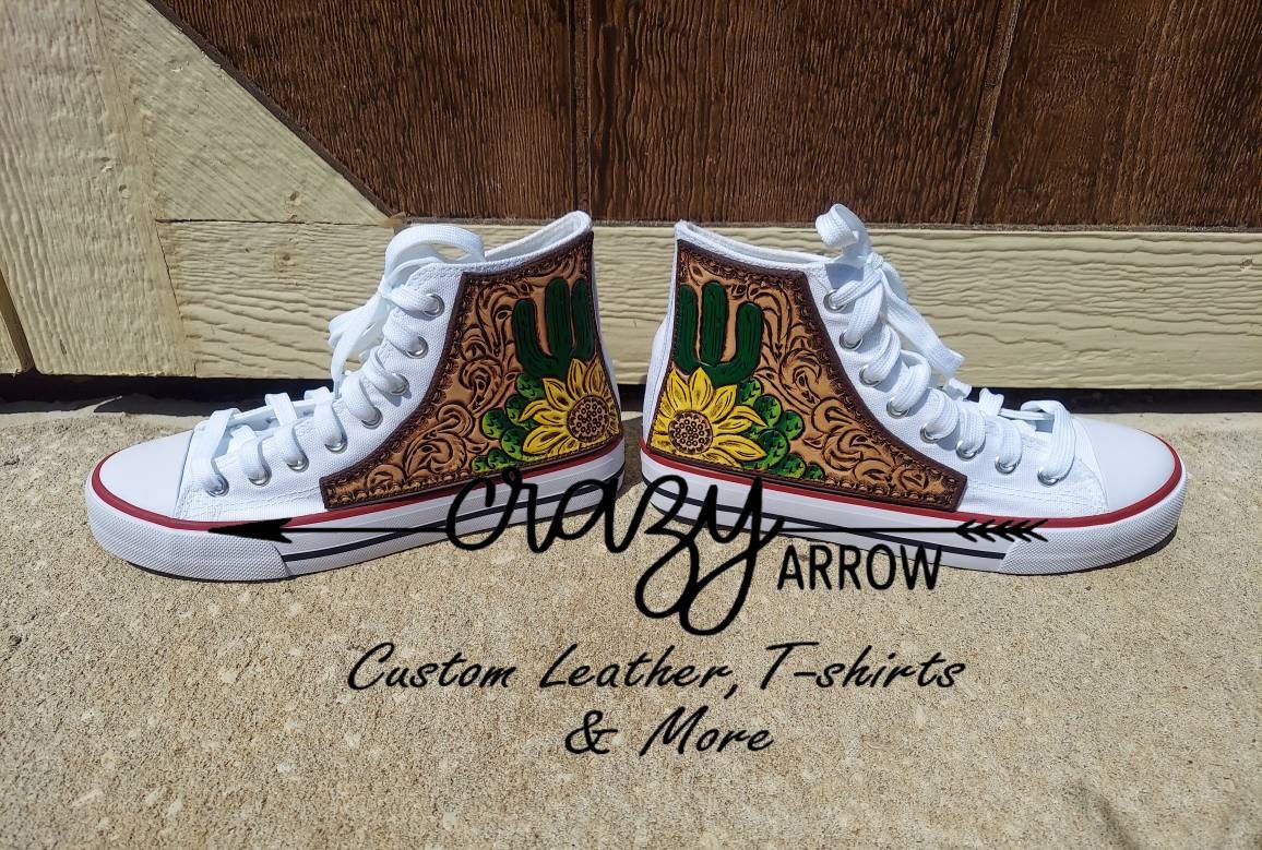 Cactus Converse - Etsy Cactus Converse - Etsy
