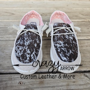 Custom Cowhide Womens Shoes Size 6 Ready to ship