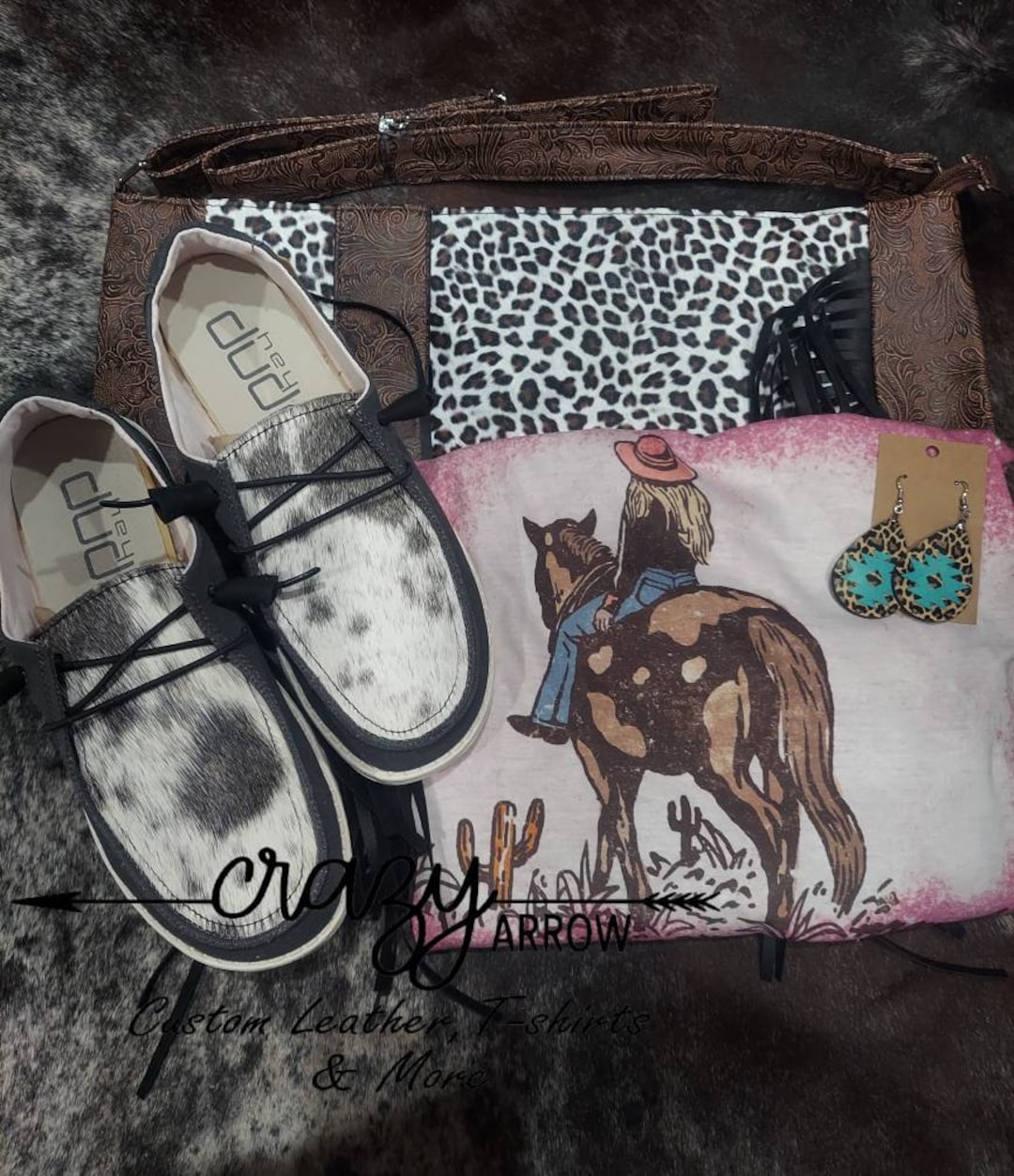Mystery Bundle Womens Cowhide Hey Dudes Etsy
