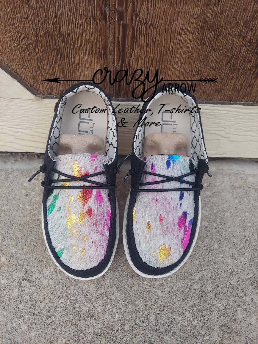 Rainbow Hey Dudes - Etsy