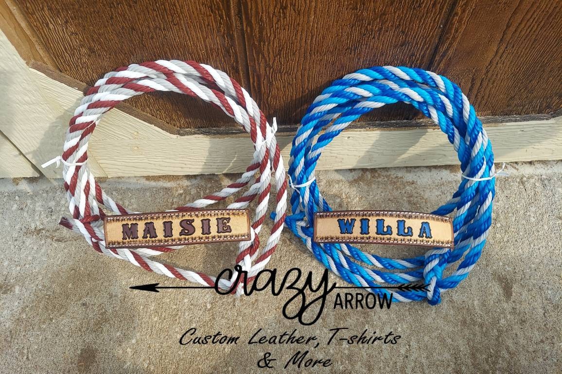 Custom Tooled Cattle Halter