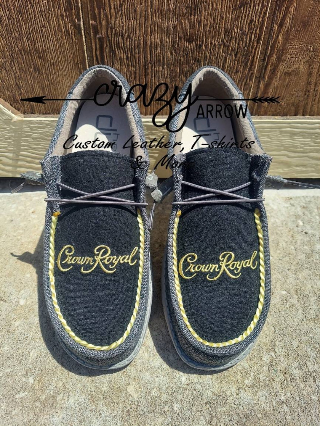 Black Crown Royal Hey Dudes Mens - Etsy