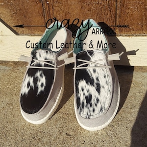 Custom Cowhide Shoes Womens