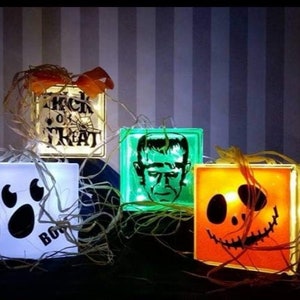 Halloween light blocks