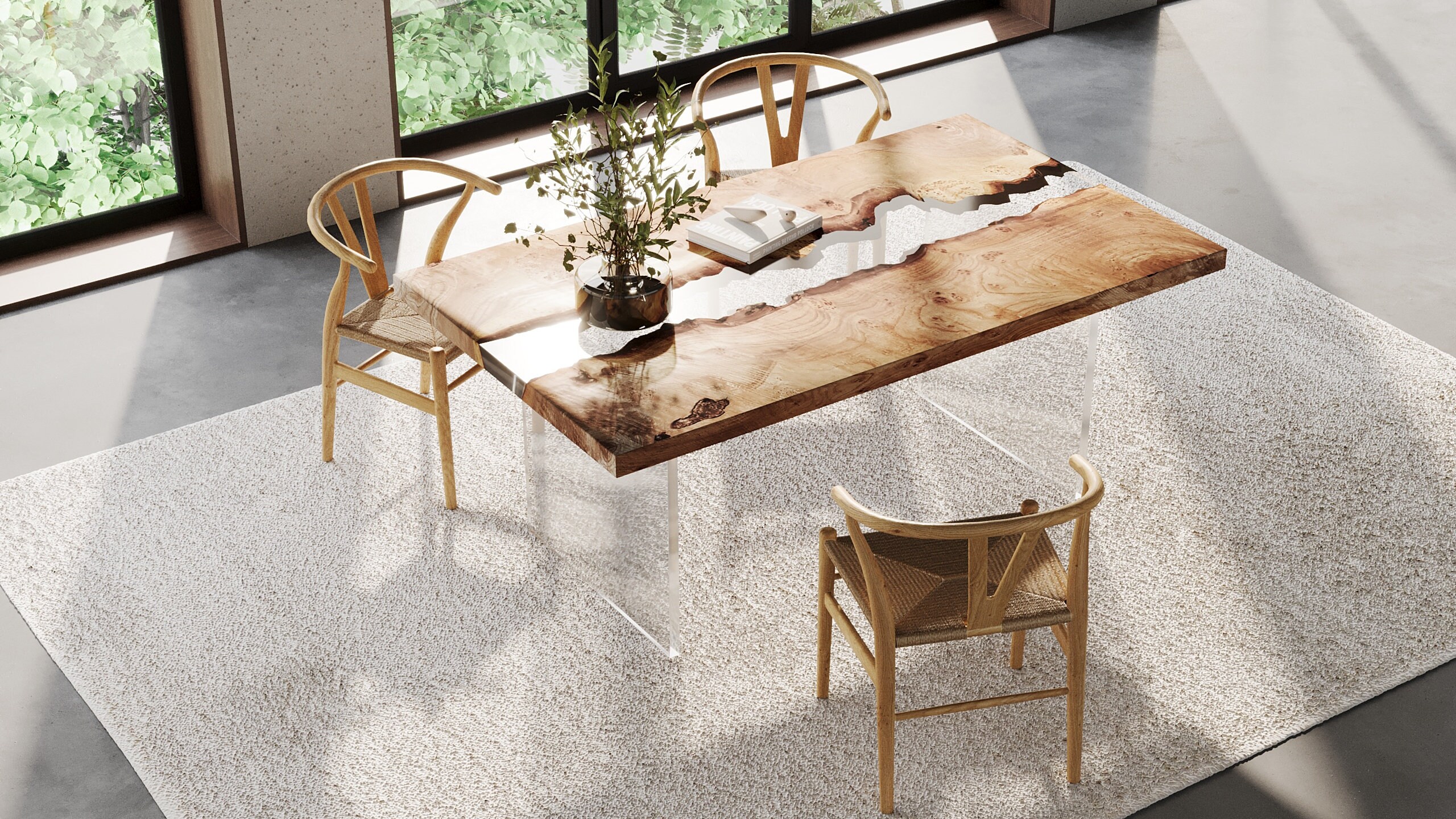 Dining Table Legs Desk Table Legs Acrylic Dining Table Base Etsy