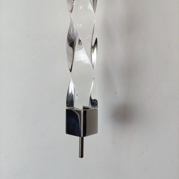 Lucite stair spindle