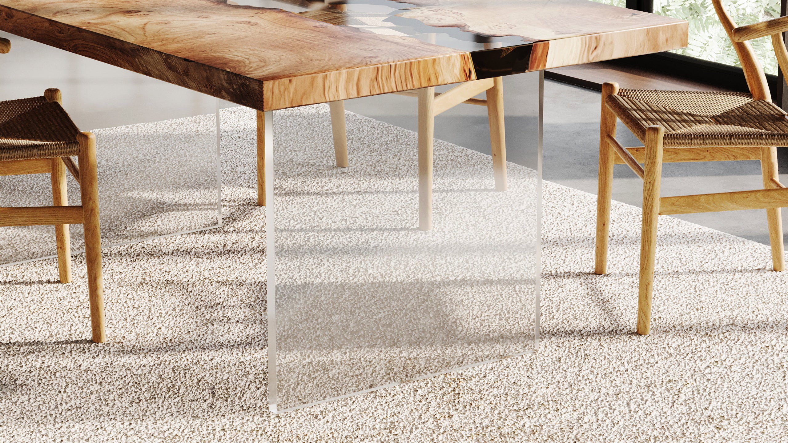 Dining Table Legs Desk Table Legs Acrylic Dining Table Base Etsy