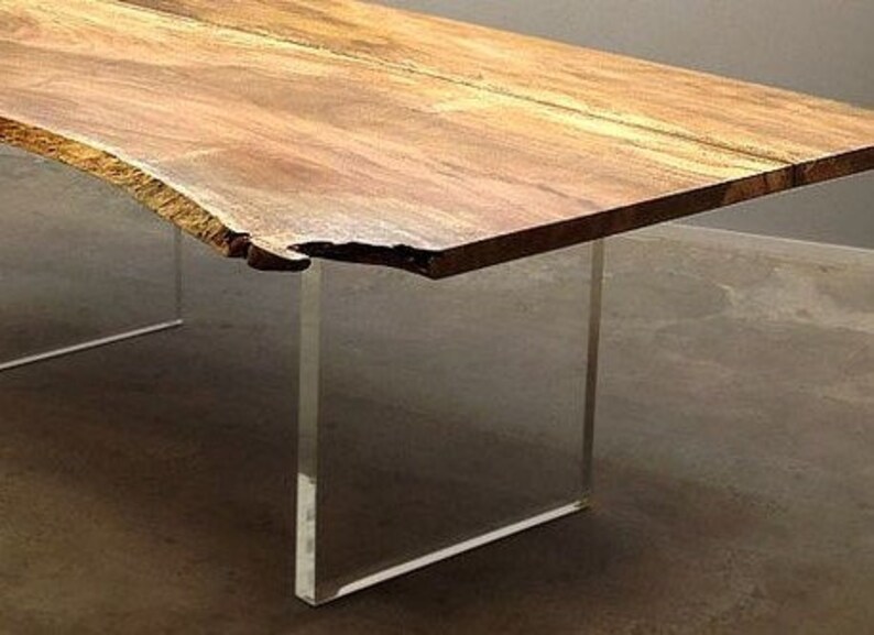 Dining Table Legs Desk Table Legs Acrylic Dining Table Base Etsy