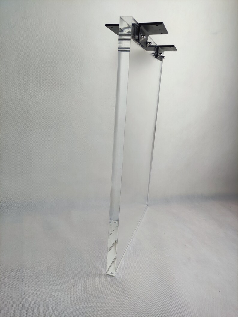 Dining Table Legs Desk Table Legs Acrylic Dining Table Etsy