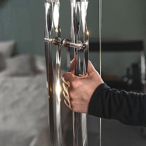 Acrylic Door Handle Pulls: Handmade Luxury Hardware