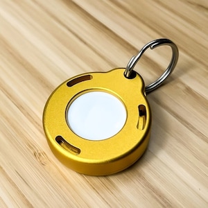 Hochleistungs-GPS-Gehäuse aus Aluminium (für Apple Airtag) T-6061 CNC-gefrästes, eloxiertes Finish (Max Fit - Mattes Finish)