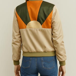 Blouson aviateur vintage glam inspiré des années 70 The Sun is Rising