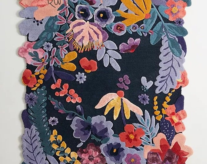 Tufted Jardin Rug 100 New Zealand Woolen High Quality Area Rug for