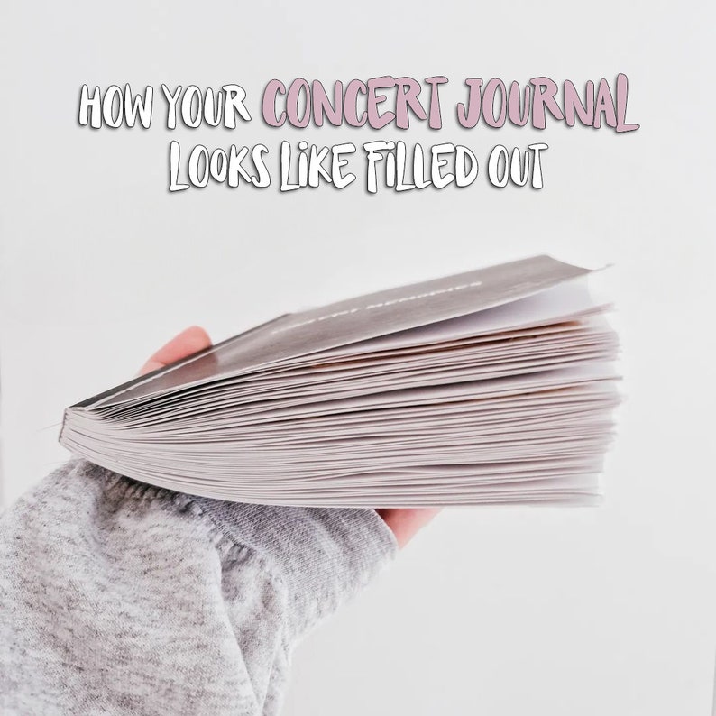 Diario dei concerti IMPERFETTI VOLUME 3: Ricordi di concerti Pianificatore di concerti per 70 spettacoli Ricordi di concerti A5 Diario dei concerti immagine 8