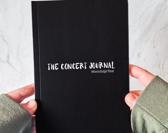 Your Concert Planner Volume 2 | with Budget Planner | A5 | Concert Journal | Concert Diary | Concert Love | Tour Life | Concert Ticket