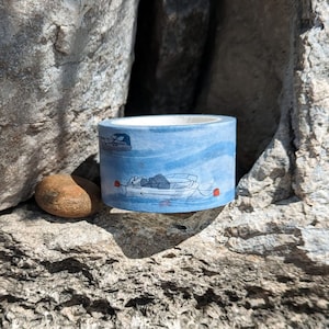 Nastro Washi Cornwall Boat da 25 mm