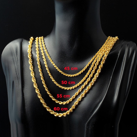 8k gold chain best sale