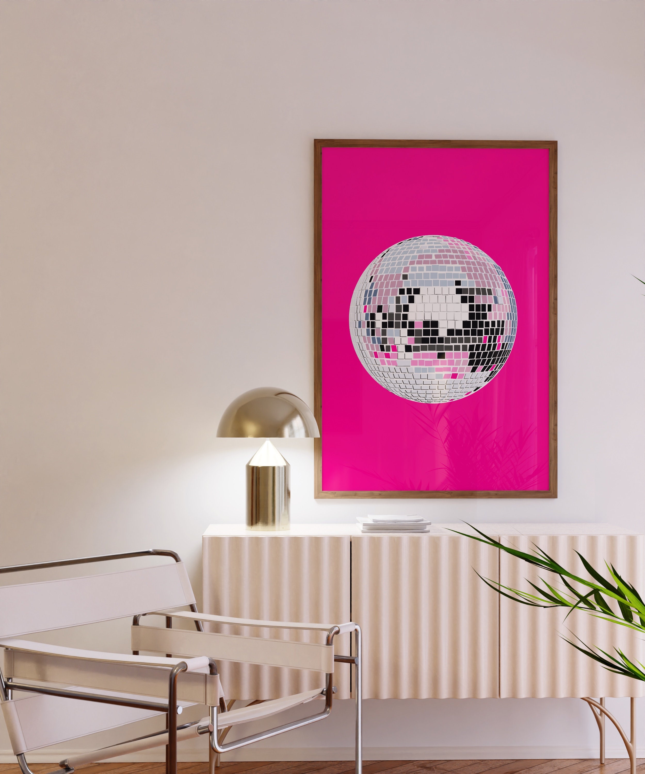 Pretty Pink Music Disco Ball Balloons - NeatoShop