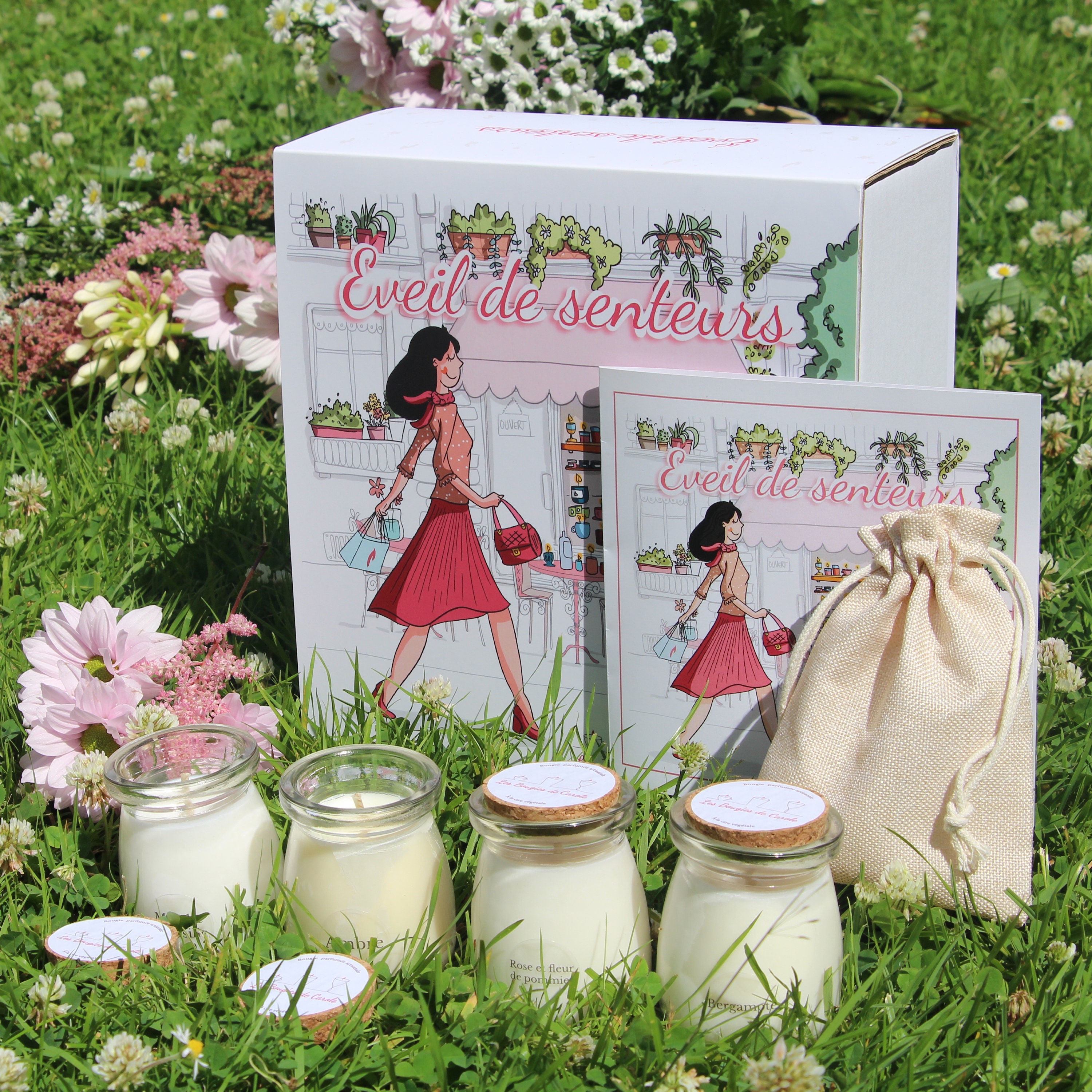 coffret De 4 Bougies