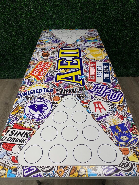Student Athlete Banner – 180 X 119 Cm, Motivational Beer Pong Design, Für Zimmer-Deko